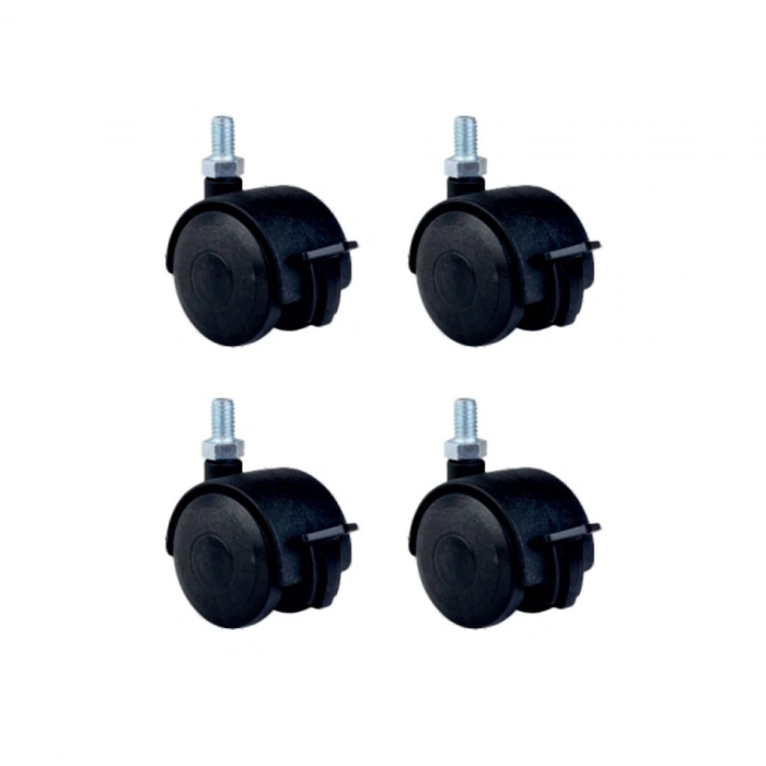 Büyük Plastik Vidalı Frenli - 50MM HKS129 - 4 Adet