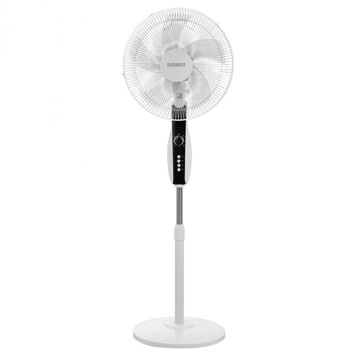 Ev Tipi 16 Vantilatör 50W 1200 Rpm (3 Kademeli,Zaman Ayarlı, Beyaz - FAN11)
