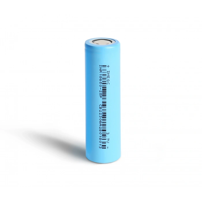 Li-Ion Şarjlı Pil (18650, 3.7V, 2500 mAh, 12C)