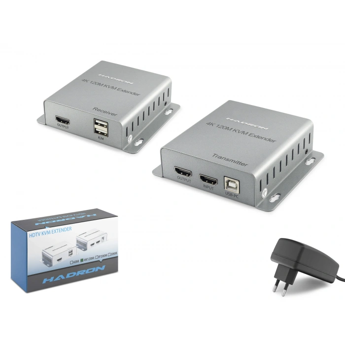 HDMI 4K Loop-Out 120 Mt Mesafe (Gümüş - HDX1363)