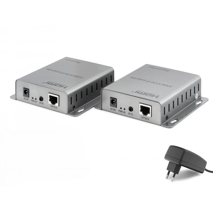 HDMI Kvm Ip Extender Loop Out Ir (1080p, 60 Hz, 200 Mt Mesafe, HDX1343)