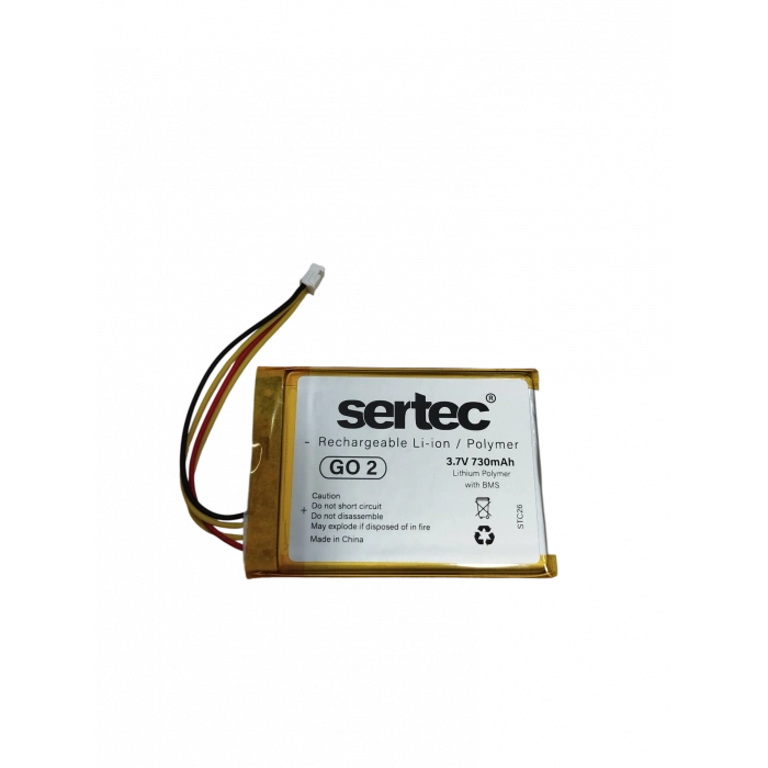 Go2 uyumlu 3.7v 730 mah Soketli Batarya