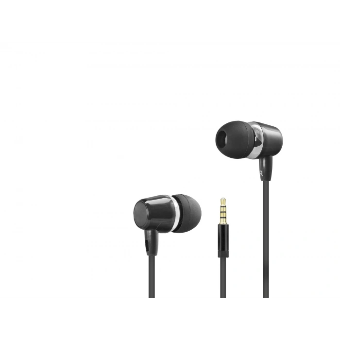 Kablolu Kulak İçi Mikrofonlu Kulaklık (3.5mm, Pc Telefon Uyumlu, Siyah-DHE7000BK)