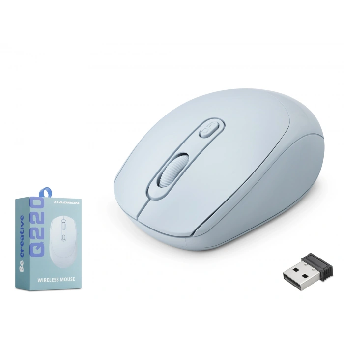 Kablosuz Mouse 2.4 Ghz 1600 Dpi (Mavi - Q220B)