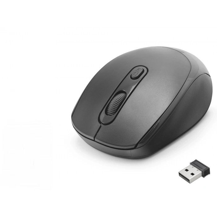 Kablosuz Mouse 2.4 GHz 1600 Dpi (Usb Nano Alıcı,Siyah - Q220)