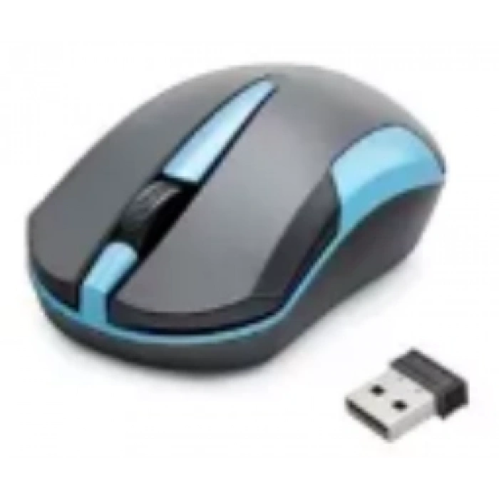 Kablosuz Mouse 2.4 Ghz 1600 Dpi (Mavi - HDX3407B)