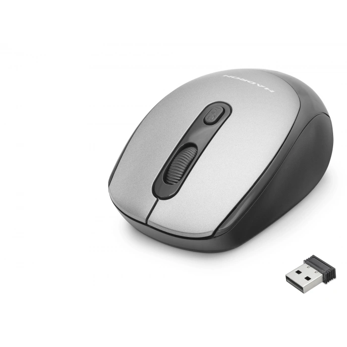 Kablosuz Mouse 800/1600 Dpi (Gri Siyah - HDX3406G)