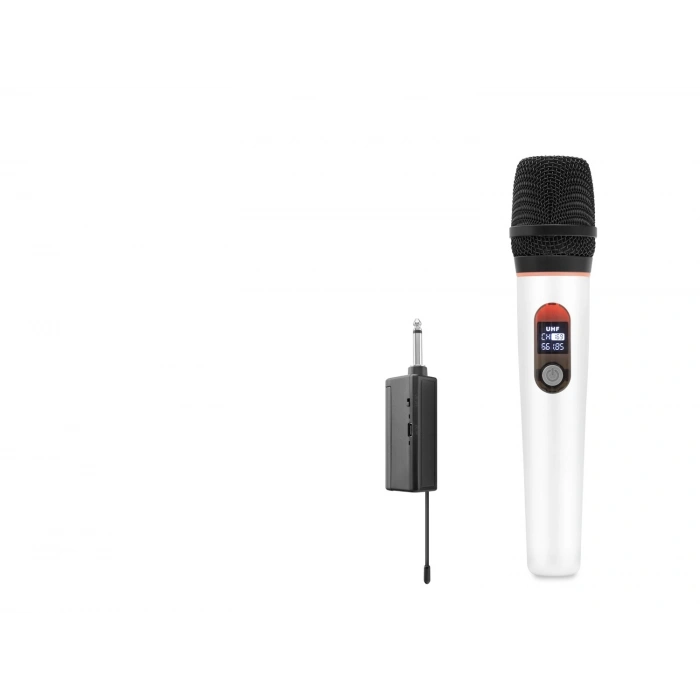 Kablosuz Uhf El Mikrofonu (6.35 mm - Beyaz - HDX2790B)