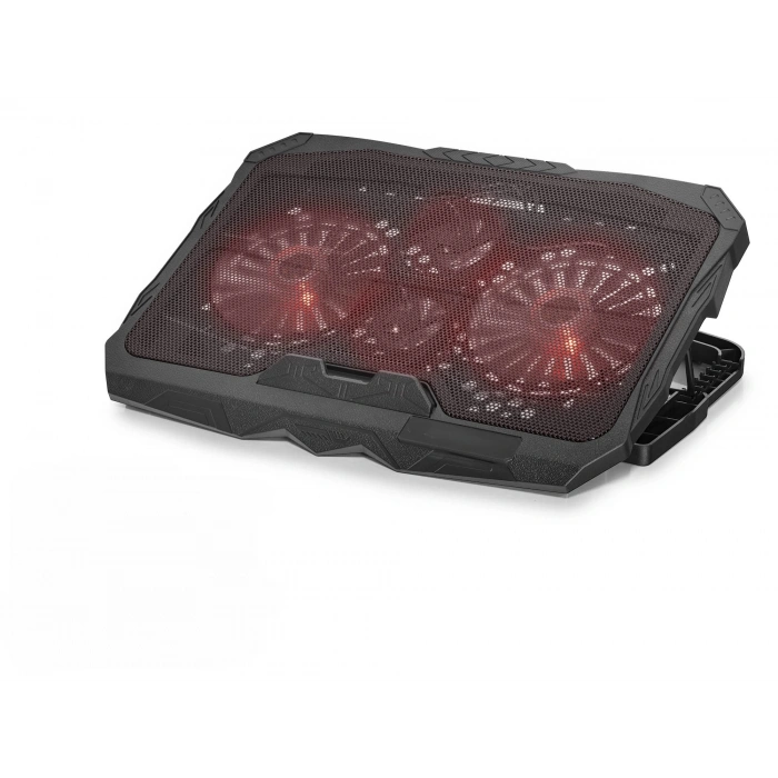 Laptop Soğutucu 4 Fan Led (Siyah - HD2008)