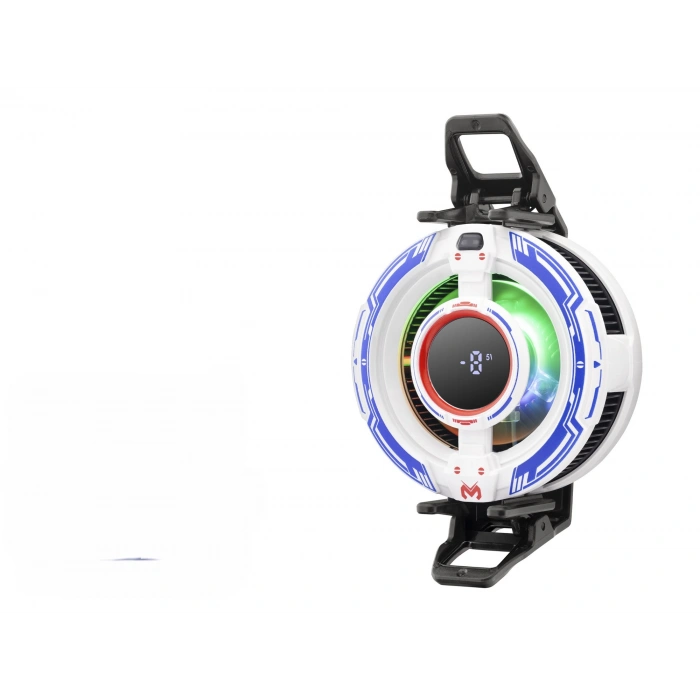 Telefon Soğutucu Fan (Manyetik Klipsli,Rgb,Göstergeli, Beyaz - CX16)