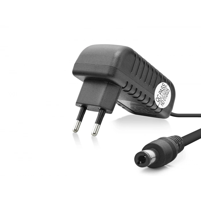 Modem Router Adaptörü (12W, 12V, 1A, 5.5x2.5 mm Siyah - HD767)