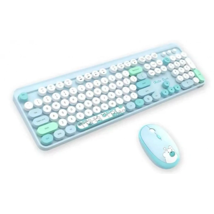 Klavye Mouse Set (Mofii Zr513/M Sweet Mavi)