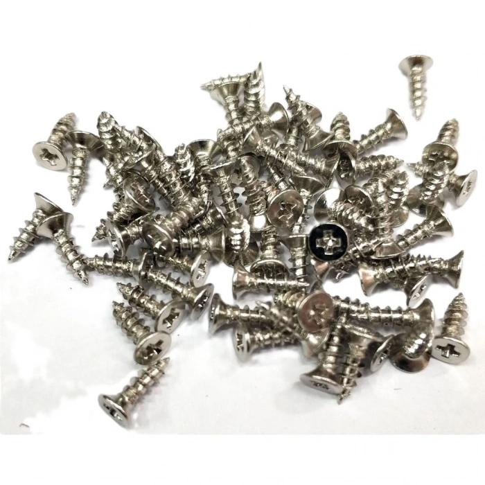 Klips Vidası 2,3x7,5 mm YHB (Gri, 1000 Adet, Konik Başlı)