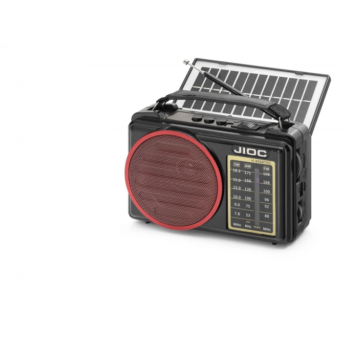 Nostaljik Kamp Ve Outdoor Solar Şarjli Tws Taşinabi̇li̇r Hoparlör H806BTDS