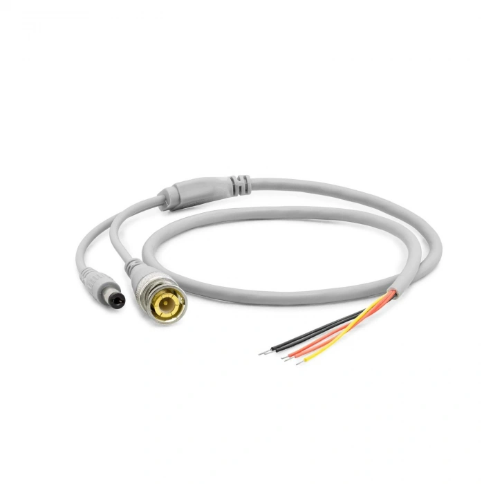 Power Jak Kablo Dc + Bnc 60Cm (HDX5530 Beyaz)