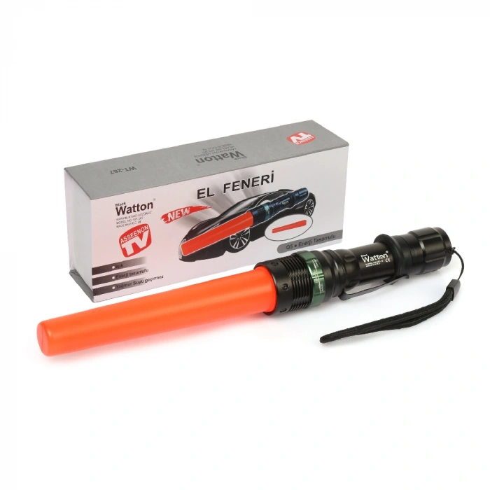 LED Güçlü Pilli El Feneri (WT-267)