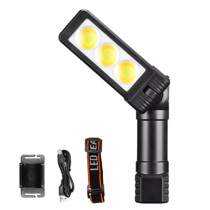 Kafa Işığı - LED Aydınlatma Şarjlı Mıknatıslı Çalışma Lambası (WT-706)