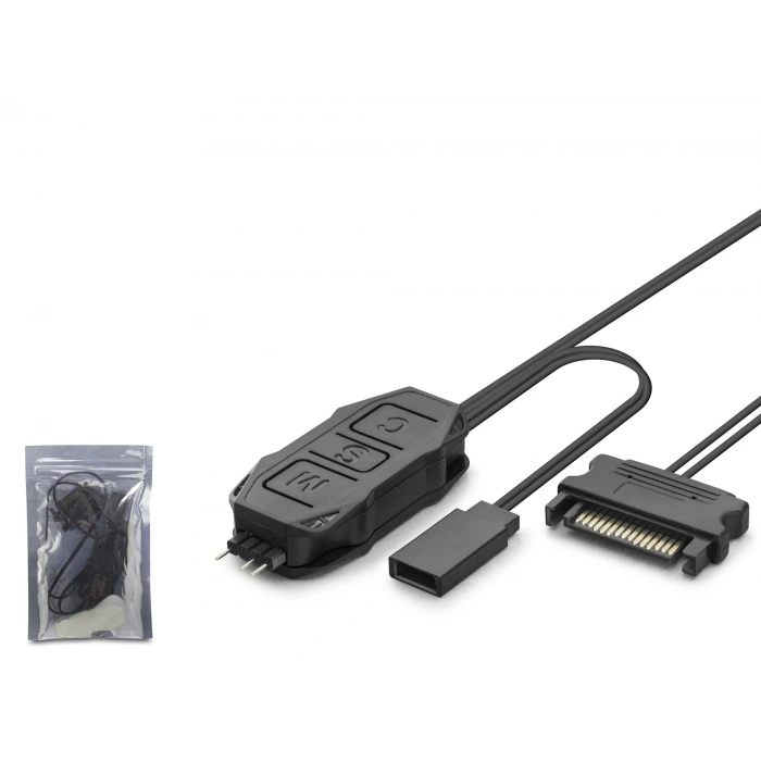 Sata Mini Fan Argb Kontrolcüsü (Siyah HDX1082)