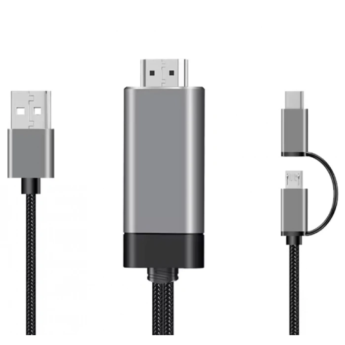 Skygo ZR775 Ld36 3 İn 1 Usb To Hdtv Cable Görüntü Aktarıcı