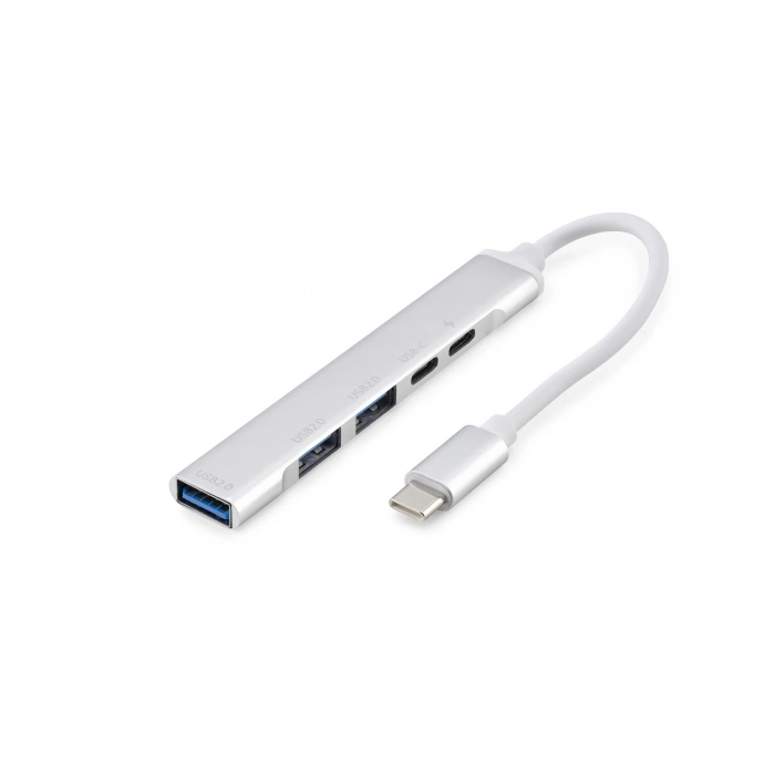 USB Type-C Hub (5 Port, PD 20W, Beyaz - HDX7896)