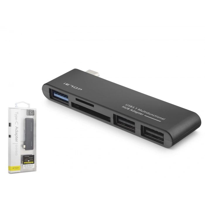 Usb 3.0 Type-c Hub (Usb 2.0 Sd, Tf Kart Okuyucu, 5 Port, TU251)