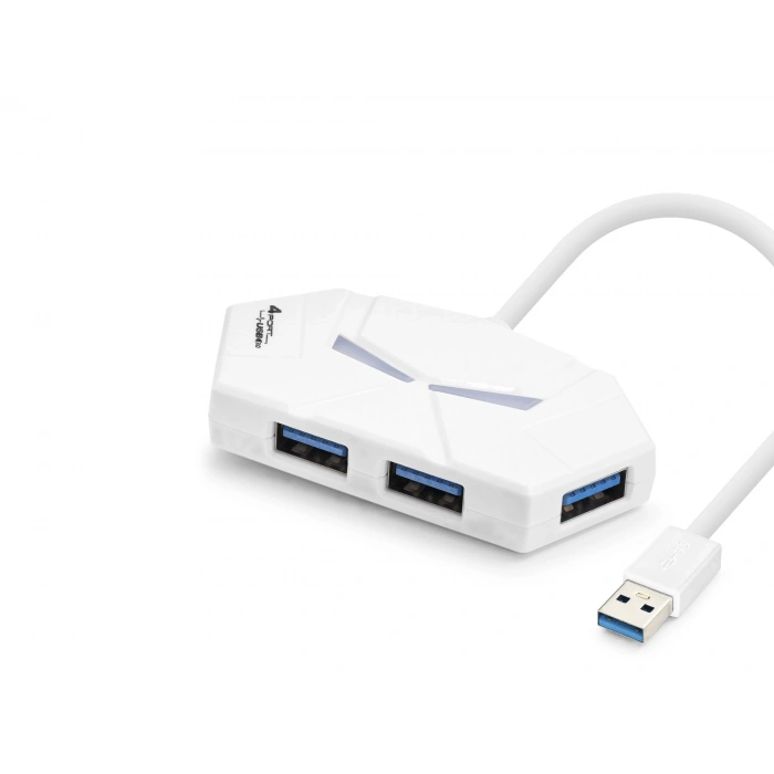 USB 3.0 Hub Rgb (4 Port, 5 Gbps, 1.2 Mt - HDX7051)