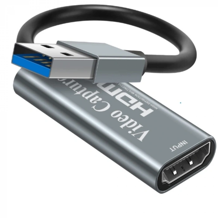 USB To HDMI Capture (Usb 4K 30Hz 2.0 - ZR1085)
