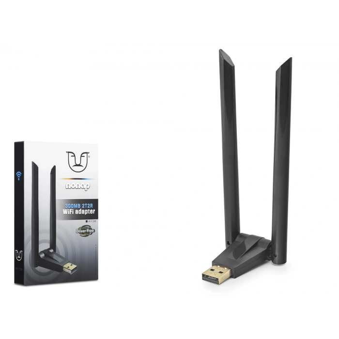 Usb Wifi Adaptör 300 Mbps Dahua Dvr Uyumlu (W136)
