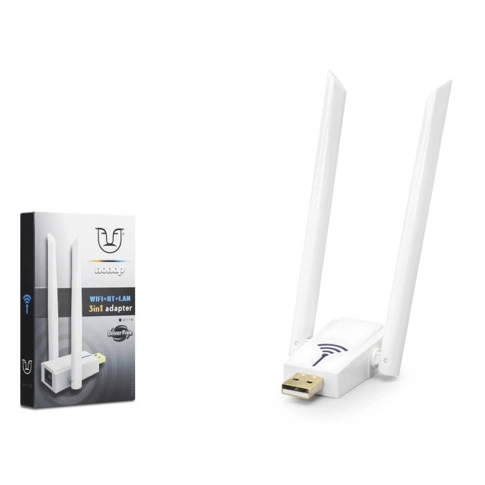 USB Wifi Bluetooth Ethernet Adaptör (150 Mbps - W119)