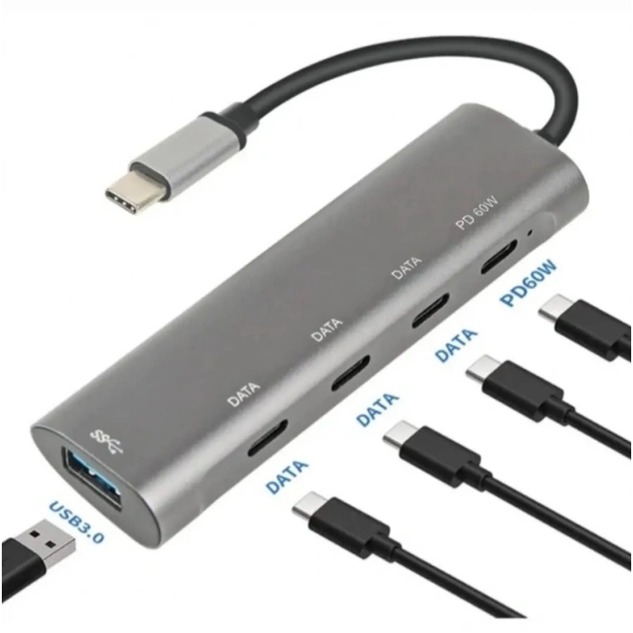ZR268 Type-C 5 İn 1 Pd Hub