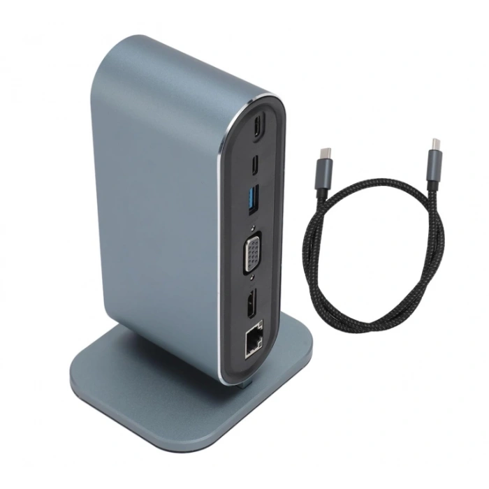 ZR773 Type-C Support 4K 12 İn 1 Dock Model Pd Station