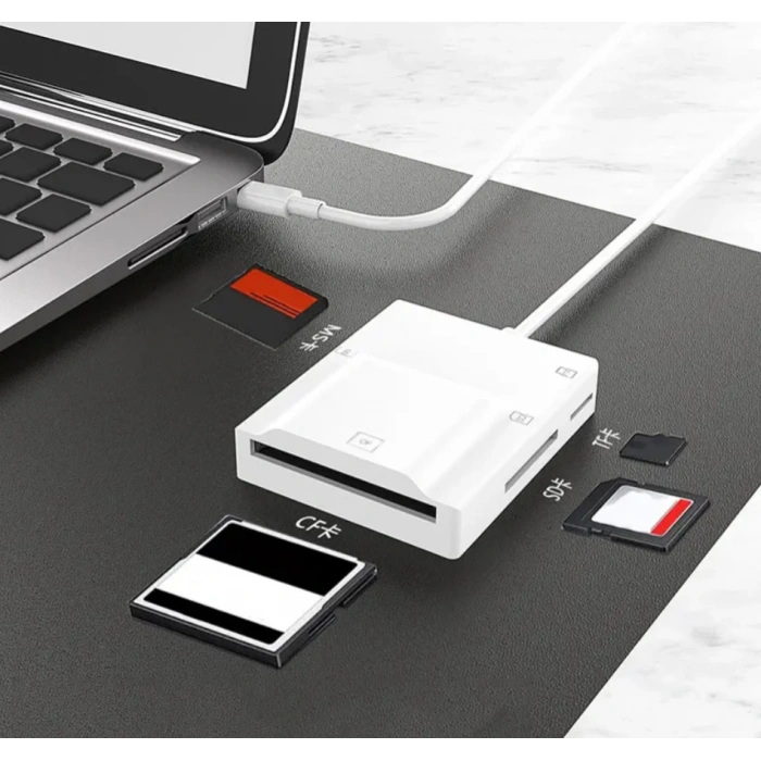ZR780 Nk-3057H Type-C 3.0 4 İn 1 Card Reader