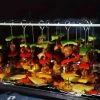 10 Adet Paslanmaz Çelik Mangal Şişi Seti (20cm Metal Çöp Şiş ve Izgara Şişleri)