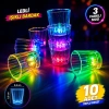 LED Işıklı Parti Bardağı Seti (10lu)