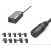 15-24V 90W Universal Laptop Adaptörü - 10 Farklı Uç - Tüm Markalarla Uyumlu - Siyah HD8887