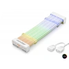 24 Pin Argb Anakart Güç Uzatma Kablosu (Bükülebilir -2Mm 54 60 Led Beyaz ND2800A)