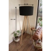 Siyah Kumaş Başlık 3 Ayaklı Tripod Lambader
