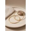 316L Çelik Gold Renk 56 mm Halka Küpe