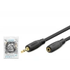 3.5 Mm Aux Uzatma Kablosu 3 Mt (Siyah HDX1019)