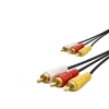 3Rca Kablo Gold 1.5M Siyah HDX1038