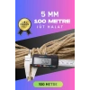 Jüt Halat Dekoratif Hasır Urgan İp (5mm, 100 Mt)