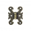 Kelebek Menteşe Antik Sarı 100 Adet (40x32 mm)