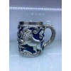 Çelik Kupa Bardak (Aslan işlemeli -Kod 6974)
