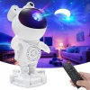 Astronot Galaksi Projektör Gece Lambası (Bluetooth, Uzaktan Kumanda, Hoparlör)