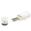 Cat6 Rj45 Konnektör - 100 Adet Beyaz (ND2406 / Özel Plastik Kutulu)
