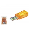 Cat6 Rj45 Konnektör - 100 Adet Turuncu (ND2413/ Poşet Paket)