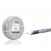 Cctv Kablo Mini Coax Eco Cca 2X0.50mm 100 Mt (Gri - HDX5580-100)
