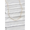 CM 14K Gold Renk Gemici Zincir Model 60 cm Kadın Kolye