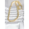 CM 14K Gold Renk Kalın Zincir Model 60 cm Kadın Kolye