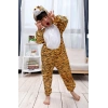 Çocuk Kaplan Kostumu - Aslan Kostümü 4-5 Yaş 100 cm